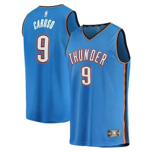 Alex Caruso Oklahoma City Thunder Youth Fast Break Replica Player Jersey Icon Edition Blue Trendy
