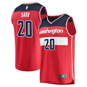 Alexandre Sarr Washington Wizards Fast Break Elegant Replica Player Jersey Icon Edition Red