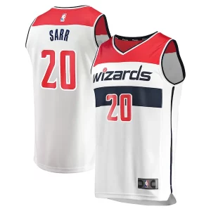 Alexandre Sarr Washington Wizards Youth Fast Break Replica Player Jersey Association Stylish Edition White