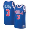 Allen Iverson Philadelphia 76ers 1996/97 Hardwood Classics Throwback Swingman Jersey Royal Premium