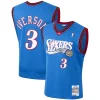 Allen Iverson Philadelphia 76ers Unique 1999/2000 Hardwood Classics Swingman Jersey Royal
