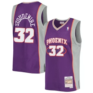 Amar'e Stoudemire Phoenix Suns 2001/02 Hardwood Classics Swingman Stylish Jersey Purple/White