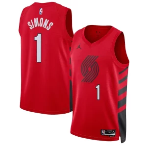 Anfernee Simons Portland Trail Blazers Jordan Brand Unisex Swingman Jersey Stylish Statement Edition Red
