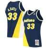 Antonio Davis Fabulous Indiana Pacers 1996/97 Hardwood Classics Swingman Jersey Navy