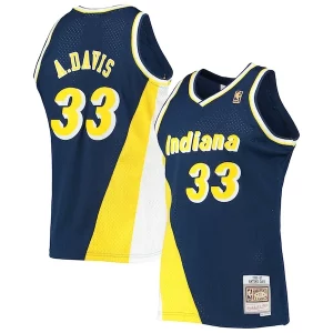 Antonio Davis Fabulous Indiana Pacers 1996/97 Hardwood Classics Swingman Jersey Navy