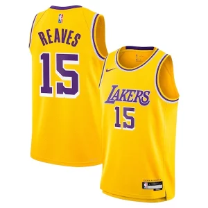 Austin Reaves Los Angeles Lakers Nike Youth Swingman Jersey Gorgeous Icon Edition Gold