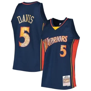 Baron Davis Golden State Warriors 2006/07 Hardwood Classics NBA 75th Anniversary Diamond Swingman Stylish Jersey Royal