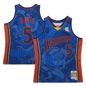 Baron Davis Golden State Warriors 2006/07 Trendy Hardwood Classics Asian Heritage 6.0 Swingman Throwback Player Jersey Royal