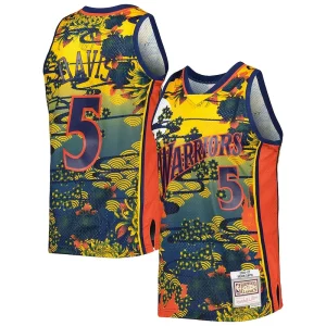 Baron Davis Golden State Warriors Hardwood Classics Lunar New Year Swingman Jersey Blue Trendy