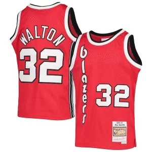Bill Walton Portland Trail Blazers Youth 1976/77 Hardwood Classics Swingman Jersey Black Fabulous