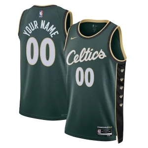 Boston Celtics Nike Unisex 2022/23 Swingman Eye - catching Custom Jersey City Edition Kelly Green