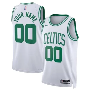 Boston Celtics Nike Unisex Swingman Custom Jersey White Association Chic Edition