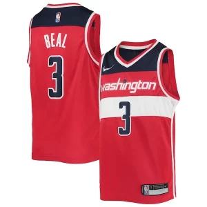 Bradley Beal Washington Wizards Nike Youth 2021/22 Fabulous Diamond Swingman Jersey Icon Edition Red