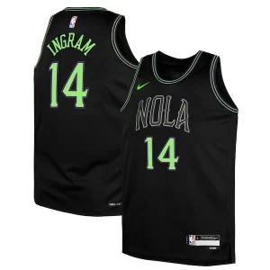 Brandon Ingram New Orleans Pelicans Nike Youth Swingman Replica Unique Jersey City Edition Black