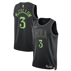 CJ McCollum New Orleans Pelicans Nike Unisex 2023/24 Elegant Swingman Jersey Black City Edition