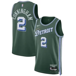 Cade Cunningham Detroit Pistons Nike Unisex 2022/23 Swingman Jersey City Unique Edition Green