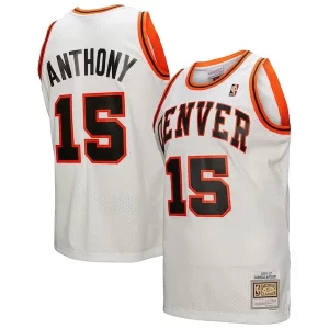 Carmelo Anthony Chic Denver Nuggets 2006/07 Swingman Jersey White