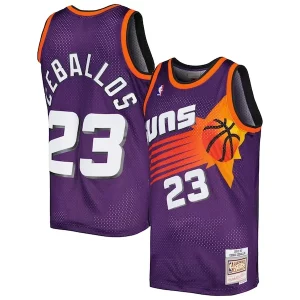Cedric Ceballos Eye - catching Phoenix Suns 1992/93 Hardwood Classics Swingman Jersey Purple
