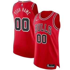 Chicago Bulls Nike Stylish Authentic Custom Jersey Red Icon Edition