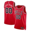 Chicago Bulls Nike Unisex Swingman Custom Elegant Jersey Red Icon Edition