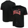 Chicago Trendy Bulls Profile Big & Tall Pop Jersey Black