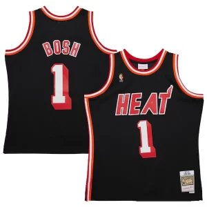 Chris Bosh Miami Heat 2013/14 Hardwood Classics Swingman Eye - catching Jersey Black