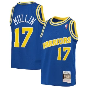 Chris Mullin Eye - catching Golden State Warriors Youth 1993/94 Hardwood Classics Swingman Jersey Royal