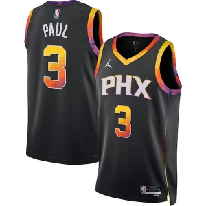 Chris Paul Phoenix Suns Jordan Brand Unisex Swingman Trendy Jersey Statement Edition Black