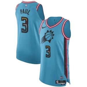 Chris Paul Phoenix Suns Nike 2022/23 Authentic Jersey Fabulous City Edition Turquoise