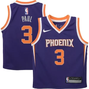 Chris Paul Phoenix Suns Nike Preschool Stylish 2021/22 Replica Jersey Icon Edition Purple
