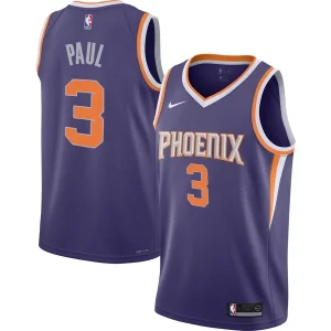 Chris Paul Phoenix Suns Nike Youth Swingman Jersey Icon Eye - catching Edition Purple/White