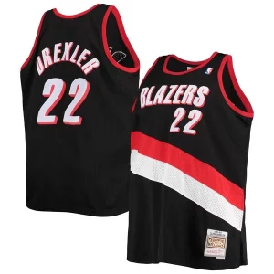 Clyde Drexler Portland Trail Blazers 1991/92 Chic Big & Tall Hardwood Classics Swingman Jersey Black