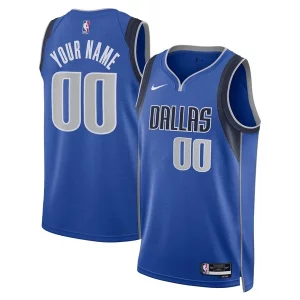 Dallas Trendy Mavericks Nike Unisex Swingman Custom Jersey Blue Icon Edition