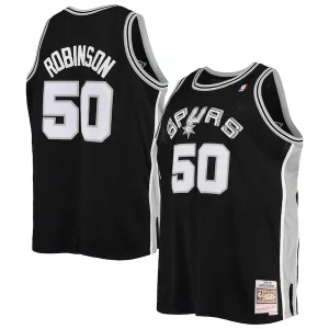 David Robinson San Antonio Spurs 1998/99 Elegant Big & Tall Hardwood Classics Swingman Jersey Black