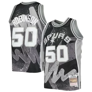 David Robinson San Antonio Spurs Hardwood Classics 1998/99 Hyper Hoops Swingman Jersey Premium Black