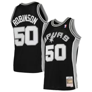 David Robinson San Antonio Spurs Unique 1991/92 Hardwood Classics Swingman Jersey Black