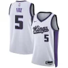 De'Aaron Fox Sacramento Kings Nike Unisex Swingman Jersey Association Trendy Edition White
