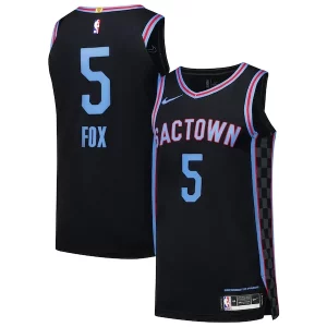 De'Aaron Fox Sacramento Trendy Kings Nike Authentic Player Jersey City Edition Black