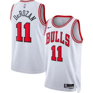 DeMar DeRozan Chicago Chic Bulls Nike Unisex 2022/23 Swingman Player Jersey White Association Edition