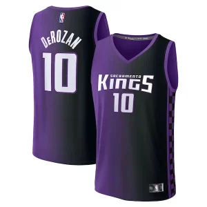 DeMar DeRozan Sacramento Kings Youth Fast Break Replica Player Jersey Statement Edition Purple Stylish