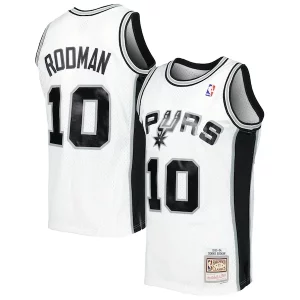 Dennis Rodman San Antonio Spurs 2001/02 Hardwood Classics Chic Swingman Jersey White