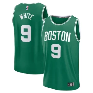 Derrick White Boston Celtics Fast Break Replica Player Jersey Premium Icon Edition Kelly Green
