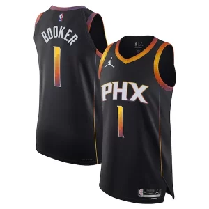 Devin Booker Phoenix Suns Jordan Brand Authentic Player Gorgeous Jersey Statement Edition Black