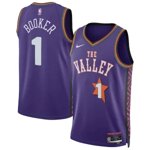 Devin Booker Phoenix Suns Nike Unisex 2024/25 Swingman Player Jersey City Edition Elegant Purple