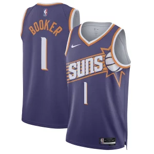 Devin Booker Phoenix Suns Nike Gorgeous Unisex Swingman Jersey Association Edition Purple