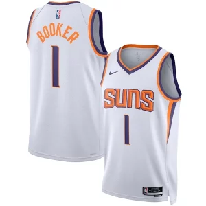 Devin Booker Phoenix Suns Nike Unisex Swingman Jersey Fabulous Association Edition White/Purple