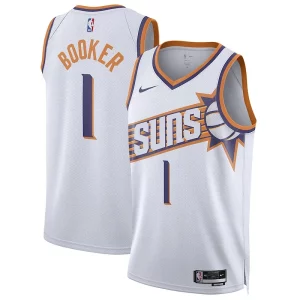 Devin Booker Phoenix Suns Nike Unisex Swingman Jersey Association Edition Elegant White