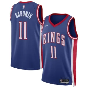 Domantas Sabonis Sacramento Kings Nike Unisex 2024/25 Swingman Player Jersey Chic City Edition Blue
