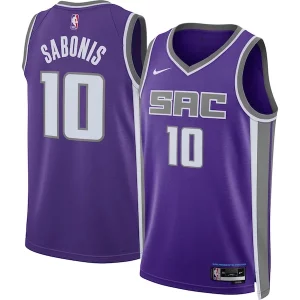 Domantas Sabonis Sacramento Kings Nike Unisex Swingman Jersey Icon Edition Purple Gorgeous