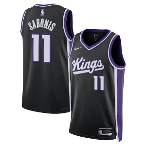 Domantas Sabonis Sacramento Kings Nike Unisex Swingman Player Jersey Icon Gorgeous Edition Black
